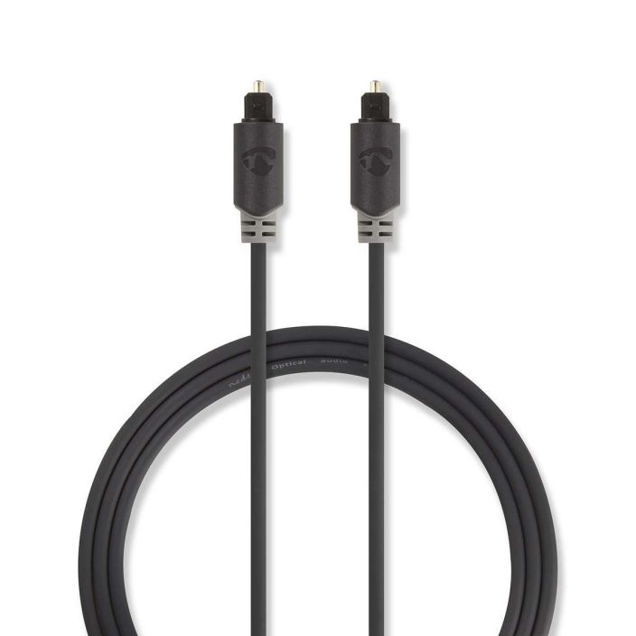 Nedis optinen audiokaapeli TosLink, Uros - TosLink, Uros 2M tuotekuva 2