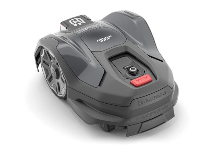 Husqvarna Automower® 310E NERA, EI EPOS™ VARUSTUSTA Husqvarna Automower® 310E NERA on jopa 1000 m²:n nurmialueen