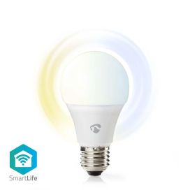 Nedis Nedis SmartLife LED Bulb | Wi-Fi | E27 | 806 lm | 9 W | Warm to Cool White | 2700 - 6500 K | Energialuokka: F | Android™ / IOS | polttimo