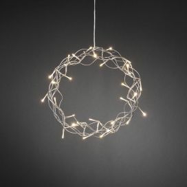 Konstsmide Konstsmide kranssi 30cm hopea