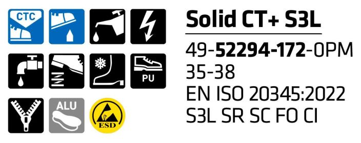 SIEVI TURVAJALKINE SOLID CT+ S3L tuotekuva 2 SIEVI TURVAJALKINE SOLID CT+ S3L tuotekuva 2