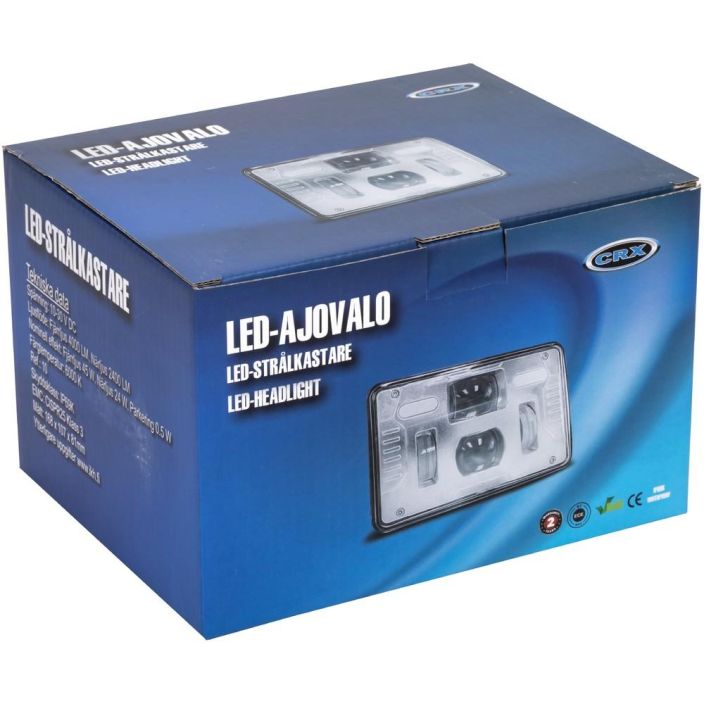 AJOVALO LED 165X105MM tuotekuva 3
