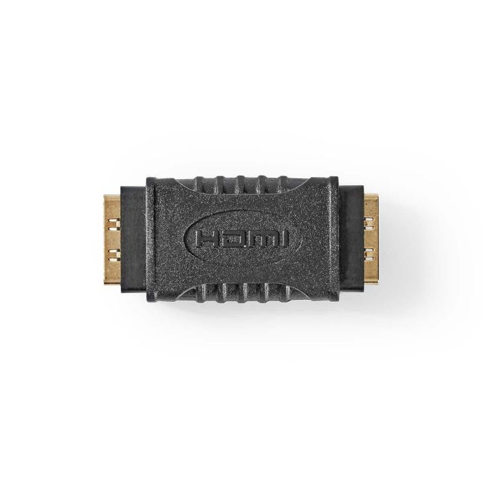 Nedis HDMI™-Sovitin Tama HDMI-jakaja mahdollistaa kahden HDMI-kaapelin yhdistamisen toisiinsa.