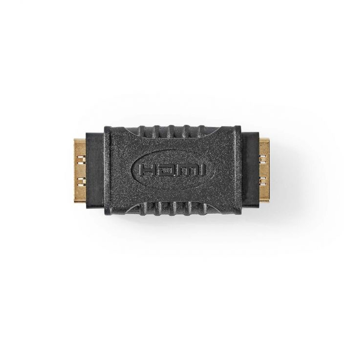 Nedis HDMI™-Sovitin Tama HDMI-jakaja mahdollistaa kahden HDMI-kaapelin yhdistamisen toisiinsa.