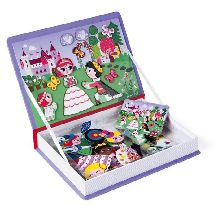 Janod Magneettikirja prinsessat tuotekuva 2 Janod Magneettikirja prinsessat tuotekuva 2