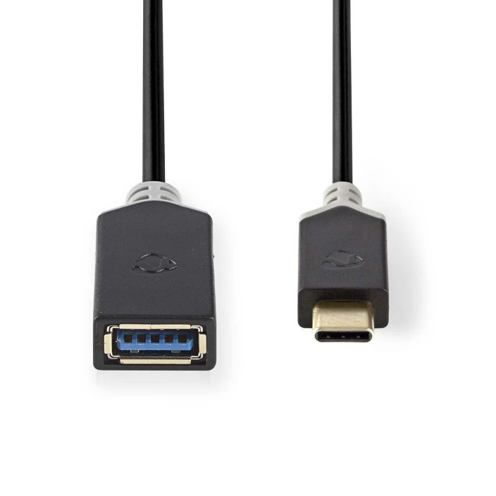 Nedis USB 3.0  USB-C Uros - USB A Naaras kaapeli 0.15M tuotekuva 1
