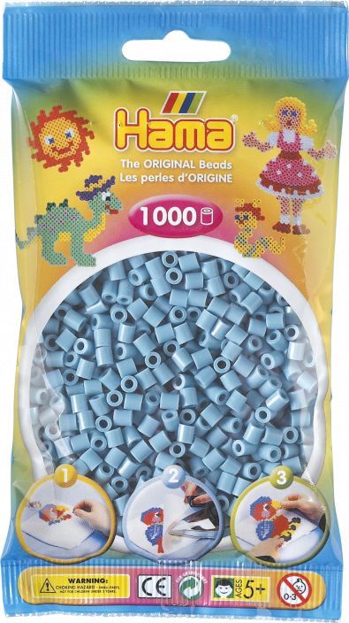 Hama-Helmet Midi 1000kpl turkoosi