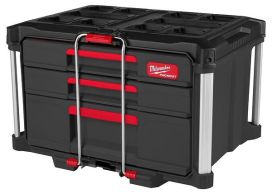 Milwaukee Milwaukee Packout Vetolaatikollinen työkalupakki 2+1 laatikkoa