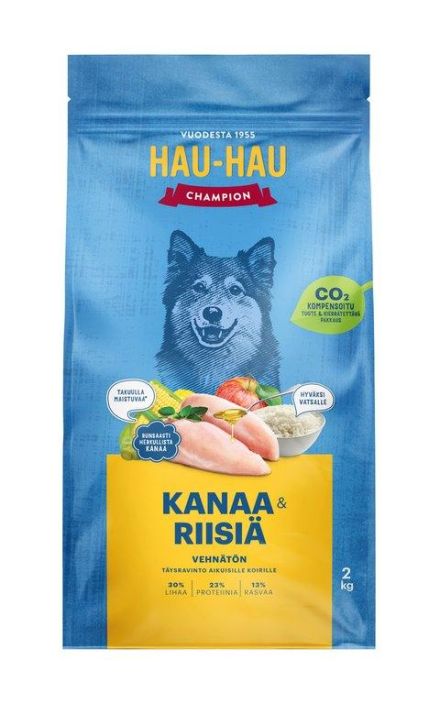 KANA-RIISI TAYSRAVINTO HAU HAU