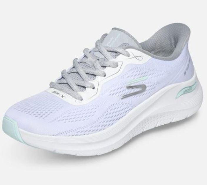 Skechers naisten Arch Fit 2.0 - Bold Motion - Valkoinen tuotekuva 1