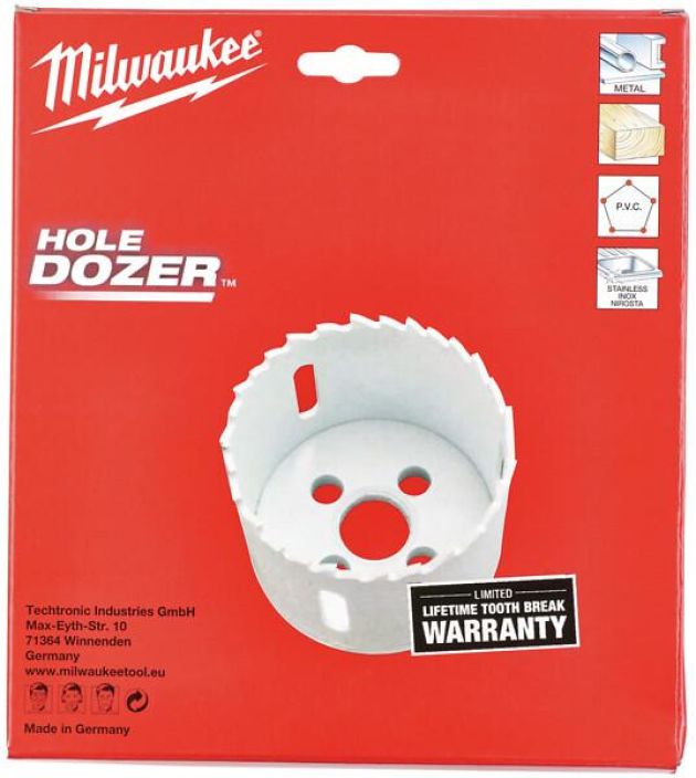 Milwaukee bimetalli Reikäsaha 200mm tuotekuva 1