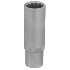 IKH HYLSY 1/4" 12-KULMA M11 PITKÄ (50MM)