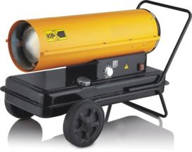 Hallilämmitin DURO 30kW Pyörillä