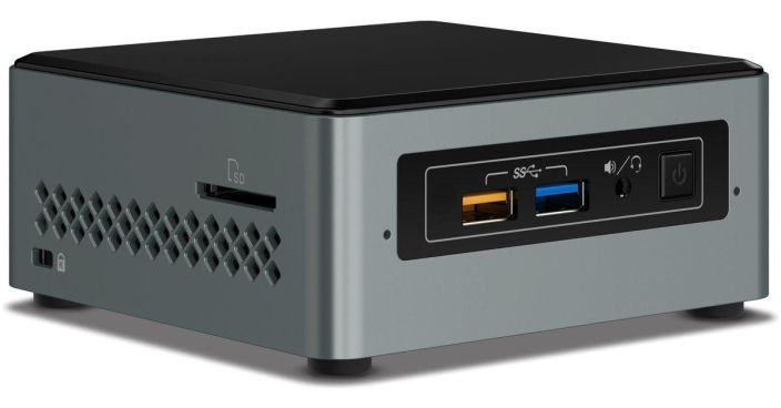 Intel NUC6CAY Intel Celeron J3455 RAM: 8192Mb HDD: 120Gb OS: W10 Pro