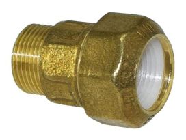 Liitin 25-3/4" uk mr messinki