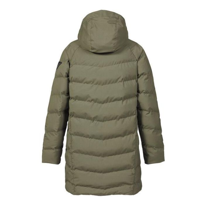 Musto Talvitakki Naisten Marina Quilted Pitka Deepgreen