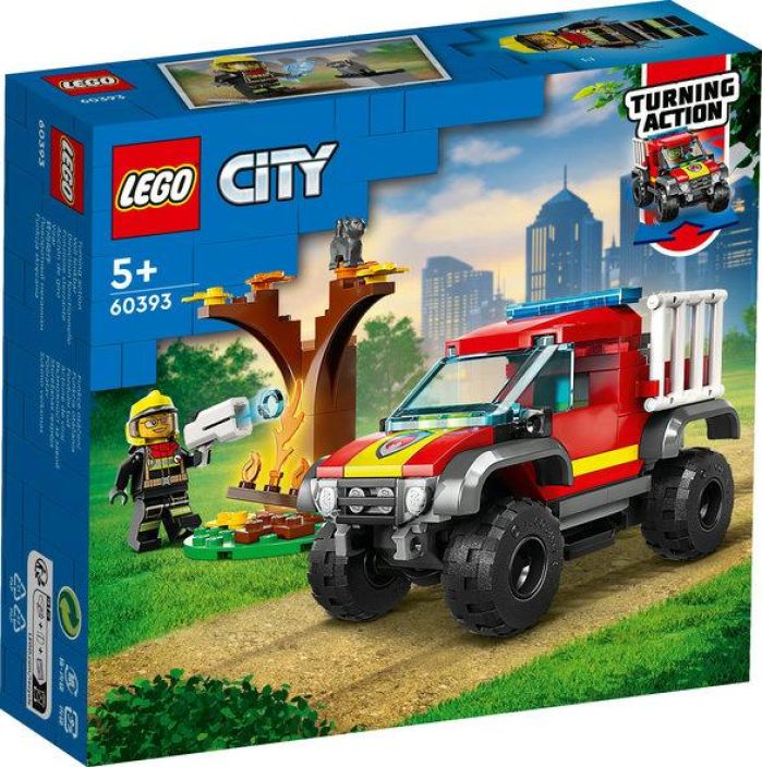 Lego City Palokunnan nelivetoauto