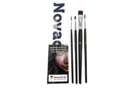 Novacraft sivellinsetti 4kpl akryylimaaleille