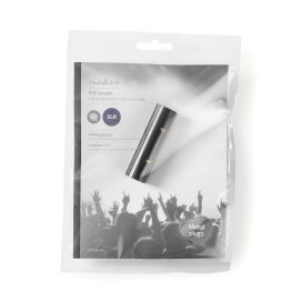 Nedis XLR-Kytkin Uros –Uros  Musta