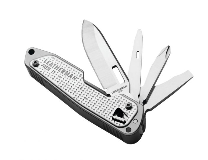 Leatherman Free T2 Leatherman Free T-sarjan napparan kokoiset taskutyokalut kulkevat mukana kaikkiin arjen haasteisiin.