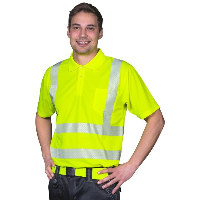 Patron PIKEEPAITA BASTER FL.KEL TEKN LK2 EN20471 - 100% polyesteri, 130 g/m² - tekninen materiaali - kaulus - 3 vaaleaa