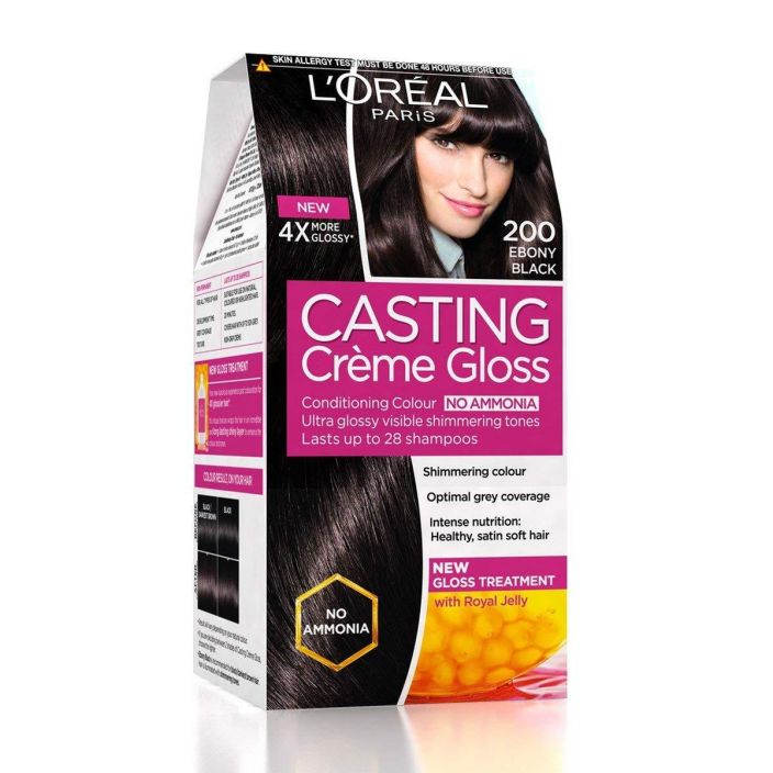 L'Oreal Casting Creme Gloss 200 musta kevytvari Casting Creme Gloss sopii taydellisesti sinulle, kun haluat korostaa