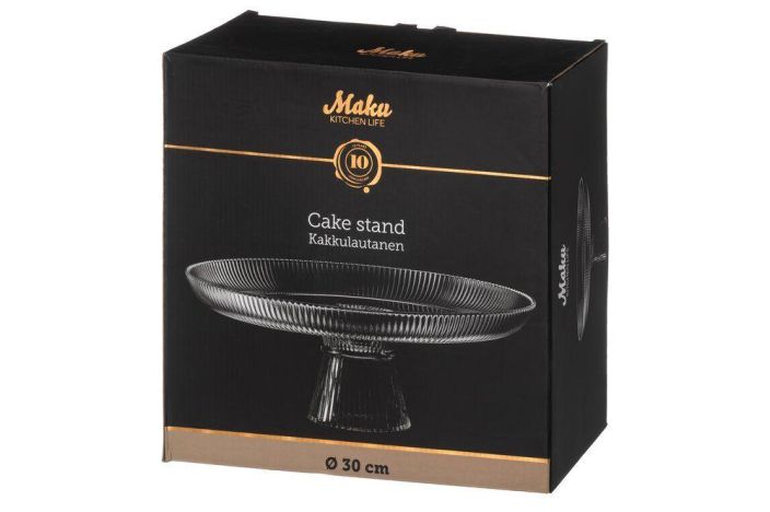 Maku Kakkulautanen Vekattu Kirkas 30 cm tuotekuva 1 Maku Kakkulautanen Vekattu Kirkas 30 cm tuotekuva 1