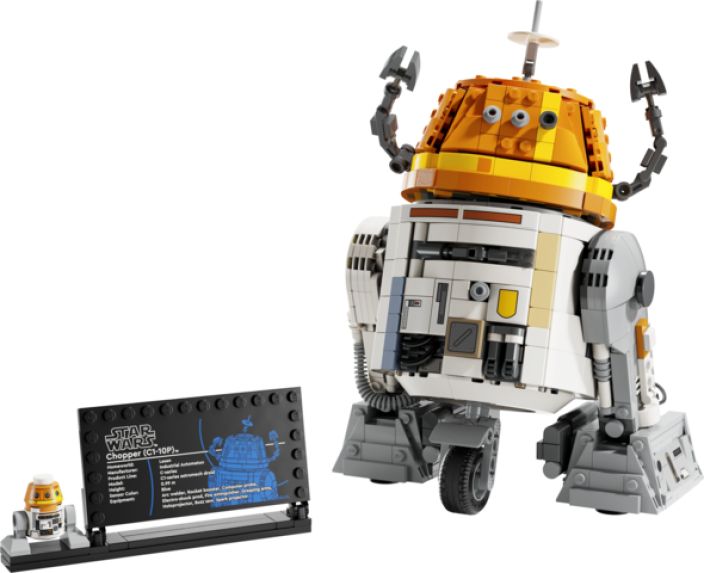 LEGO Astromekaanikkodroidi Chopper (C1-10P)™ tuotekuva 1 LEGO Astromekaanikkodroidi Chopper (C1-10P)™ tuotekuva 1