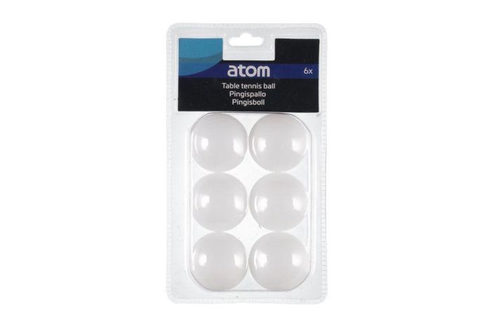 Atom Pingispallo 6 kpl