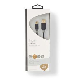 Nedis Nedis USB A Uros - Mini 5-Pin Uros kaapeli 2M