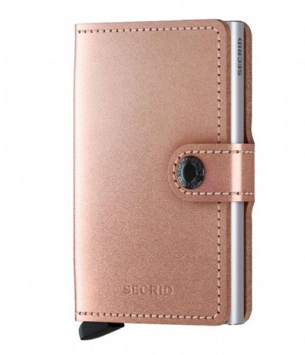 Secrid Miniwallet Metallic Rose Rose