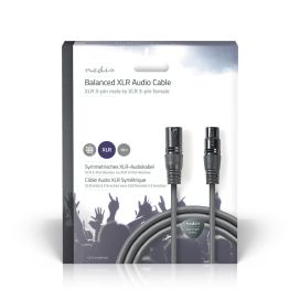 Nedis Nedis Balansoitu XLR-Audiokaapeli Uros –Naaras 10M