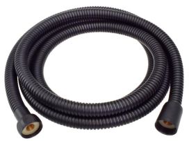 Suihkuletku 2 m musta