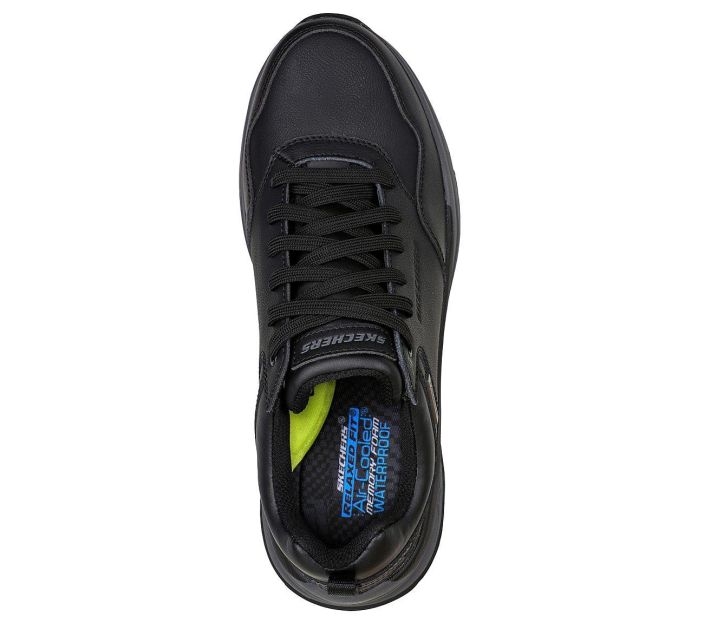 Skechers miesten Relaxed Fit Benago - Hombre Waterproof musta