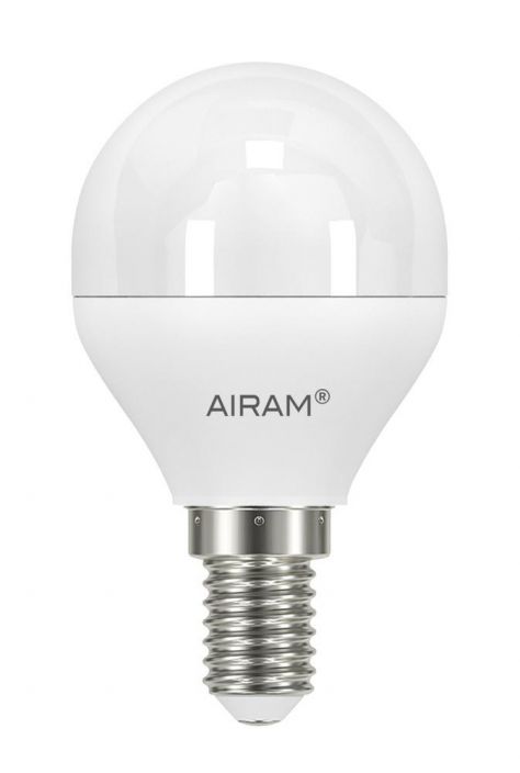 Airam Dim LED-mainoslamppu E14 2700K 480lm -Energialuokka: A+ -Varilampotila: 2700K -Himmennettava -Kanta: E14 -Teho: 6W,