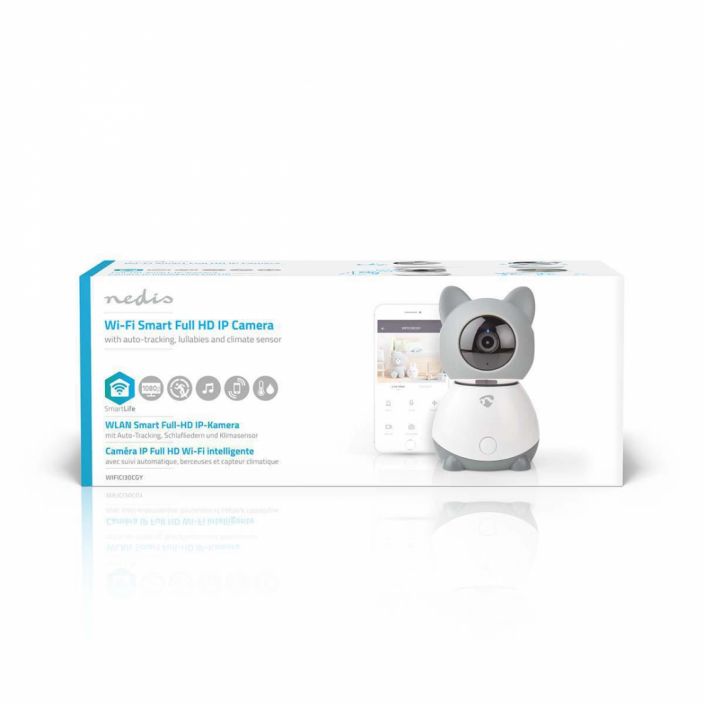 SmartLife Sisakamera | Wi-Fi | Full HD 1080p | Kaanto/kallistus | Cloud / Micro SD | Liiketunnistimella | Yokuvaus |
