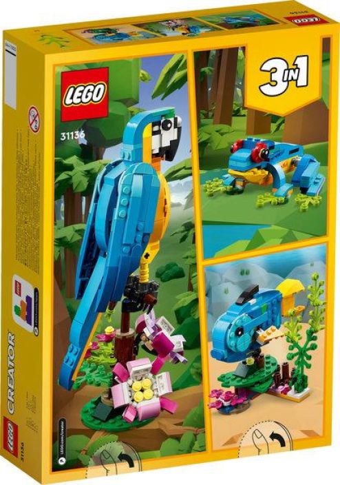 Lego Eksoottinen papukaija 31136 tuotekuva 3