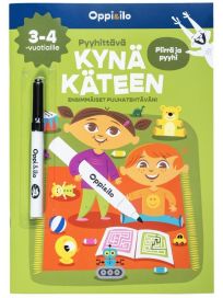 Oppi & Ilo Oppi & Ilo Pyyhittävä Kynä käteen -puuhakirja 3-4 v