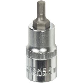 KUUSIOKOLOKÄRKIHYLSY 1/2" S2 5MM