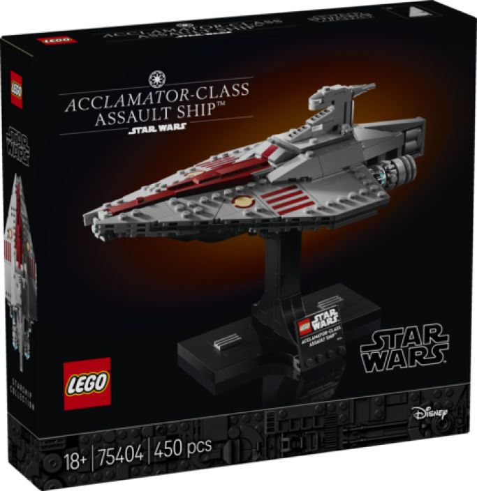 LEGO Acclamator-luokan hyokkaysalus 75404 LEGO Acclamator-luokan hyokkaysalus 75404