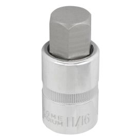 KUUSIOKOLOKÄRKIHYLSY 1/2" 11/16"