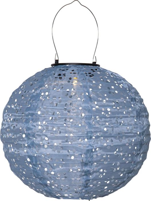 Festa aurinkokennolyhty 25 cm sininen tuotekuva 1