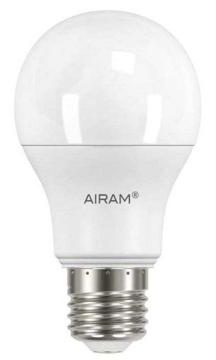 Airam Dim LED-classic lamppu E27 4000K 806lm -Energialuokka: A+ -Varilampotila: 4000K -Himmennettava -Kanta: E27 -Teho: