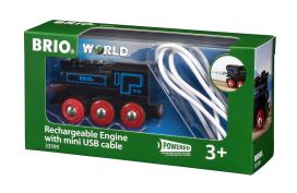 Brio Brio Ladattava veturi mini USB ‑johdolla