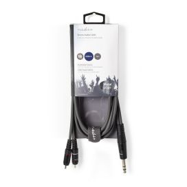 Nedis Stereoaudiokaapeli  Uros, 6,35 mm – 2 x RCA, Uros 1,5M