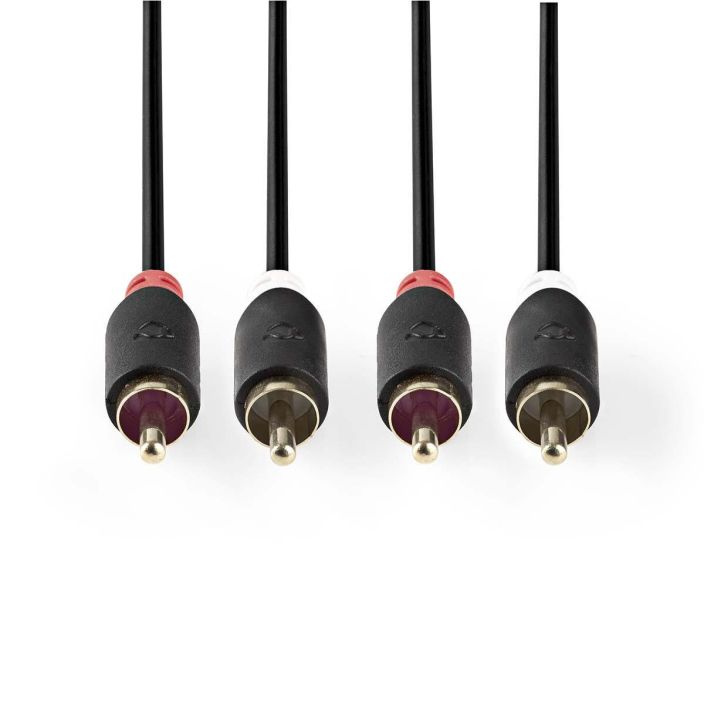 Nedis stereoäänikaapeli 2x RCA Uros - 2x RCA Uros 3M tuotekuva 1