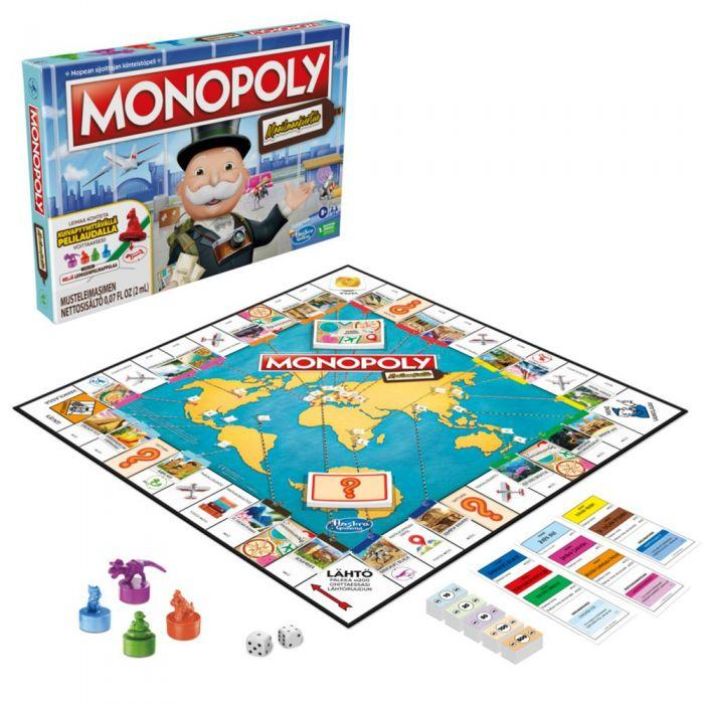 MONOPOLY MATKUSTA MAAILMANYMPARI (FI)