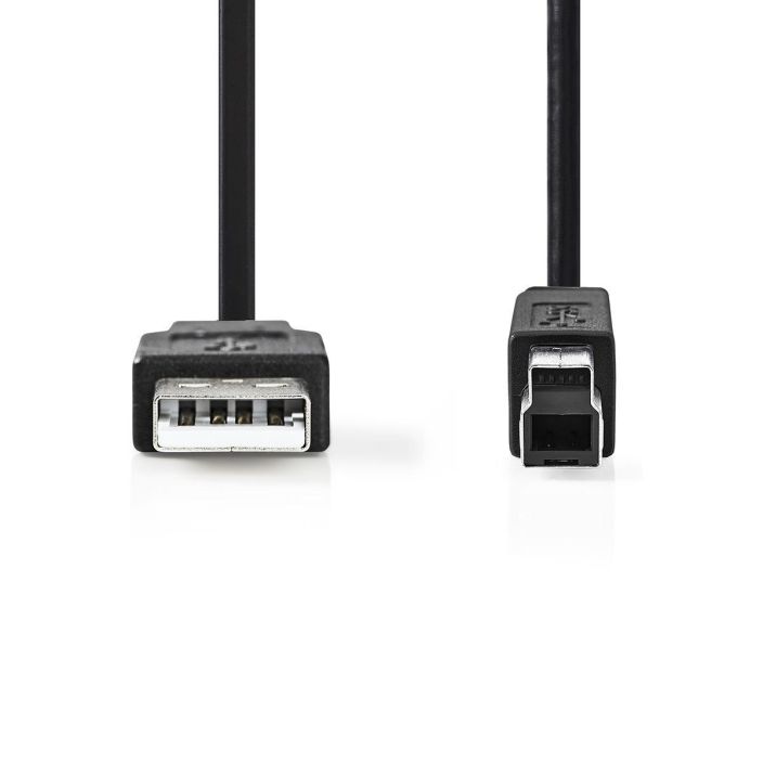 Nedis USB 2.0 -Kaapeli A, Uros - B, Uros 2M tuotekuva 1
