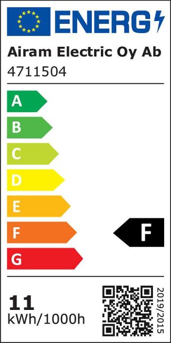 Airam LED-Pakkaslamppu E27 4000K 1055lm -Energialuokka: A+ -Varilampotila: 4000K -Kayttolampotila: -40..+40 -Kanta: E27