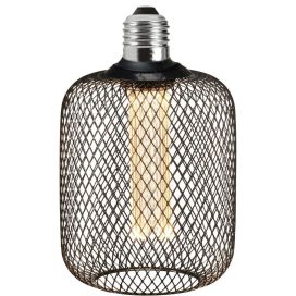 Grid Cylinder LED-koristelamppu E27 10 cm